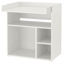 Masa de birou Ikea Smastad 2 sertare 90x79x100 (Allb/Lila Deschis) Thumb