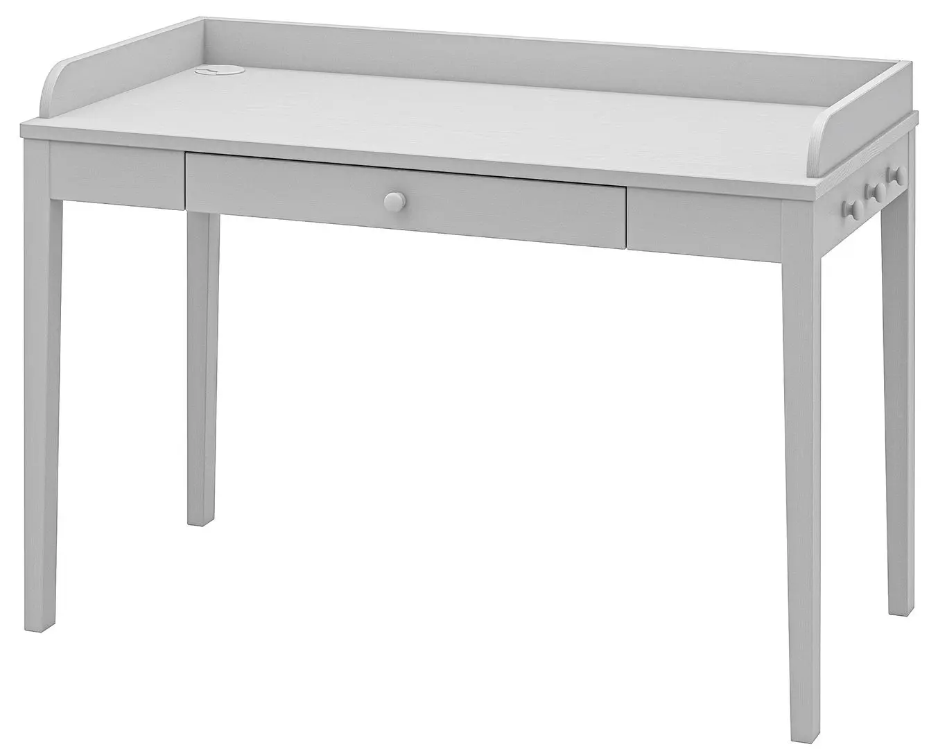 Masa de birou Ikea Smyga 122x60 (Gri)