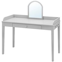 Masa de birou Ikea Smyga cu oglinda 122x66 (Gri) Thumb