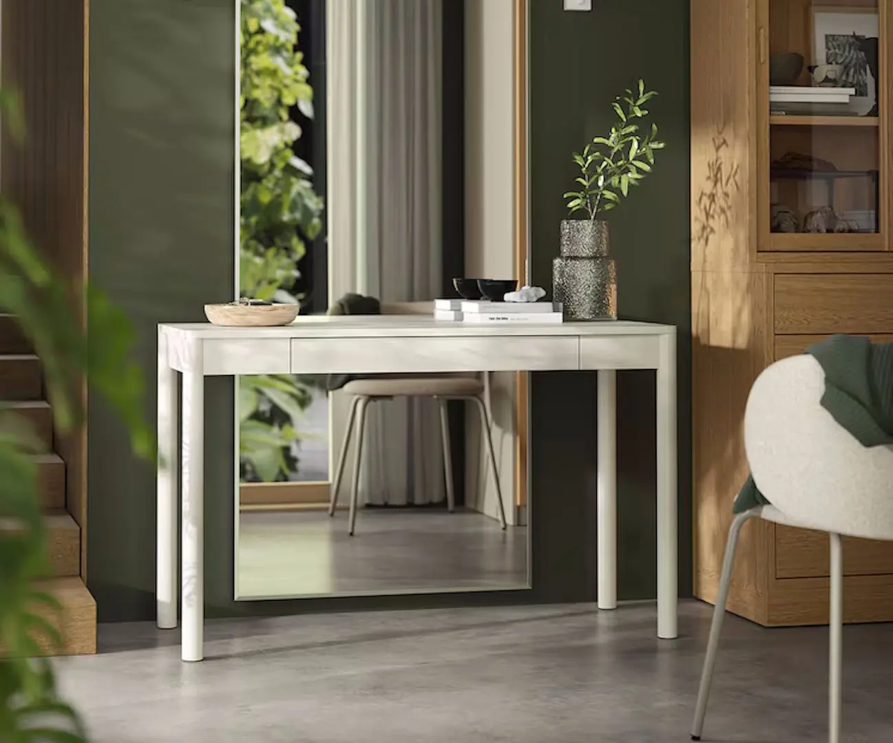 Masa de birou Ikea Tonstad 140x75 (Alb)