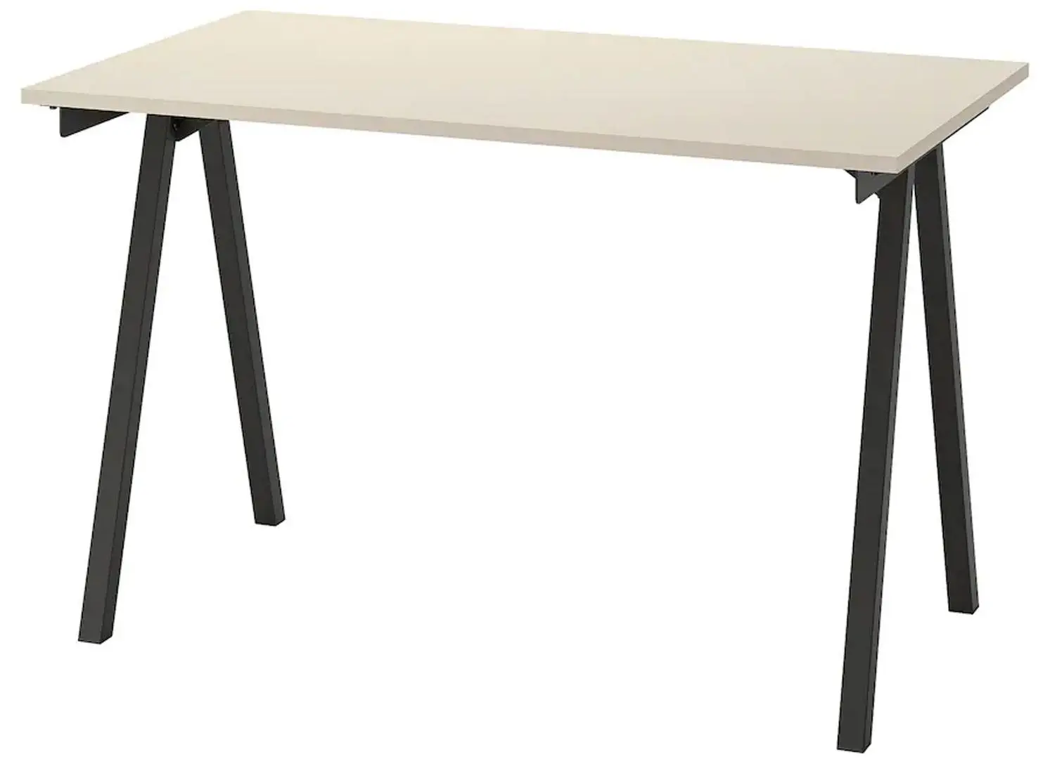 Masa de birou Ikea Trotten 120x70 (Bej/Antracit)