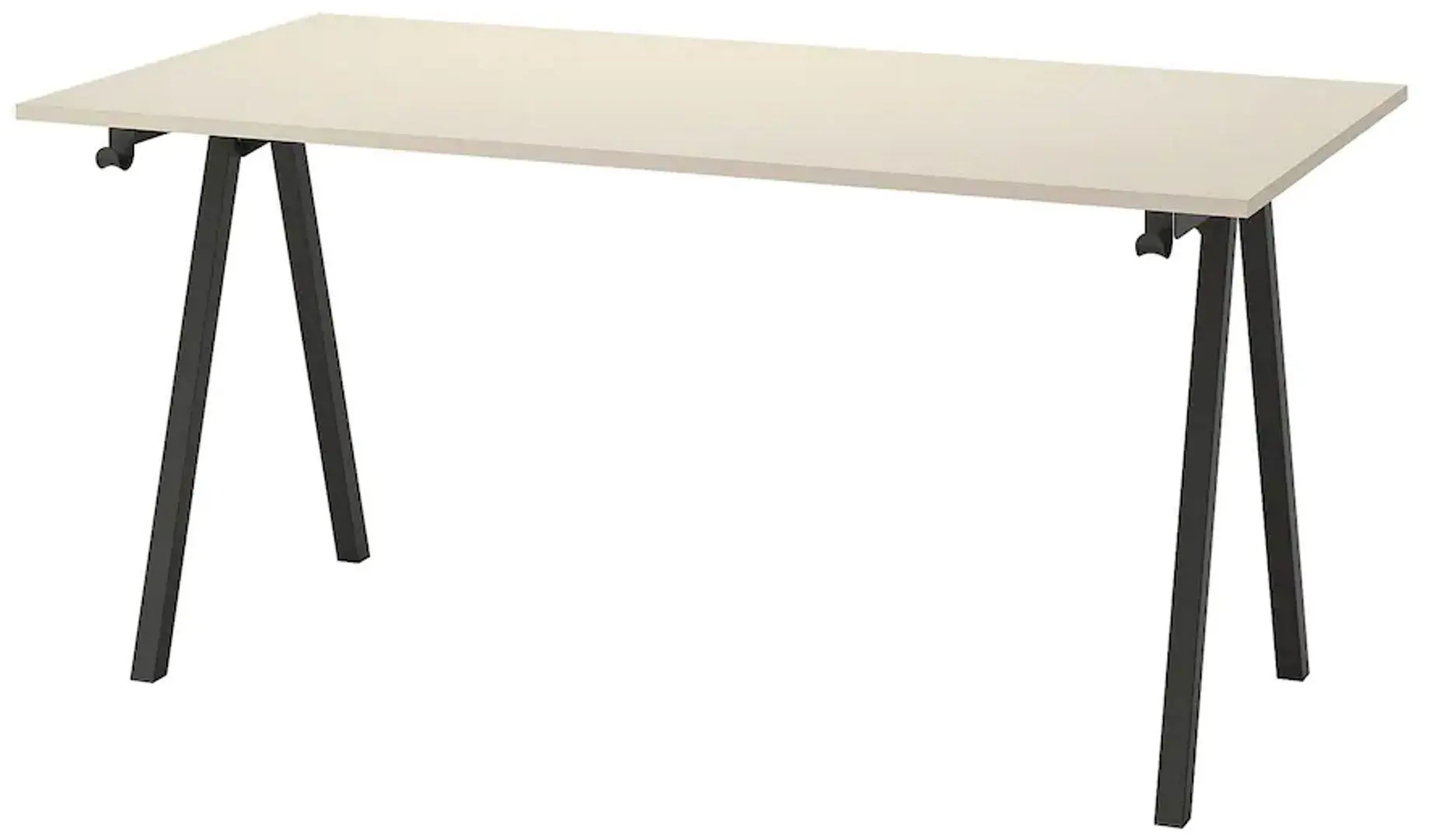 Masa de birou Ikea Trotten 160x80 (Bej/Antracit)