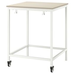 Masa pentru conferinte Ikea Trotten 80x80 (Bej/Alb)