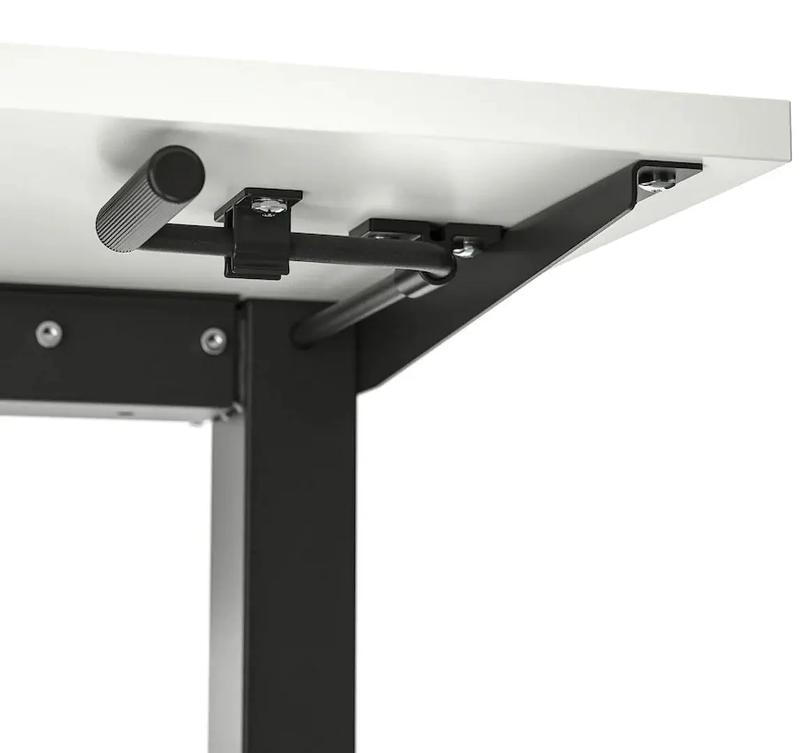 Masa de birou Ikea Trotten cu inaltime reglabila 120x70 (Alb/Antracit)