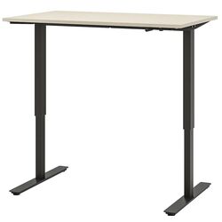 Masa de birou Ikea Trotten cu inaltime reglabila 120x70 (Bej/Antracit)