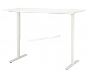 Masa de birou Ikea Trotten inaltime reglabila 160x80 (Alb)