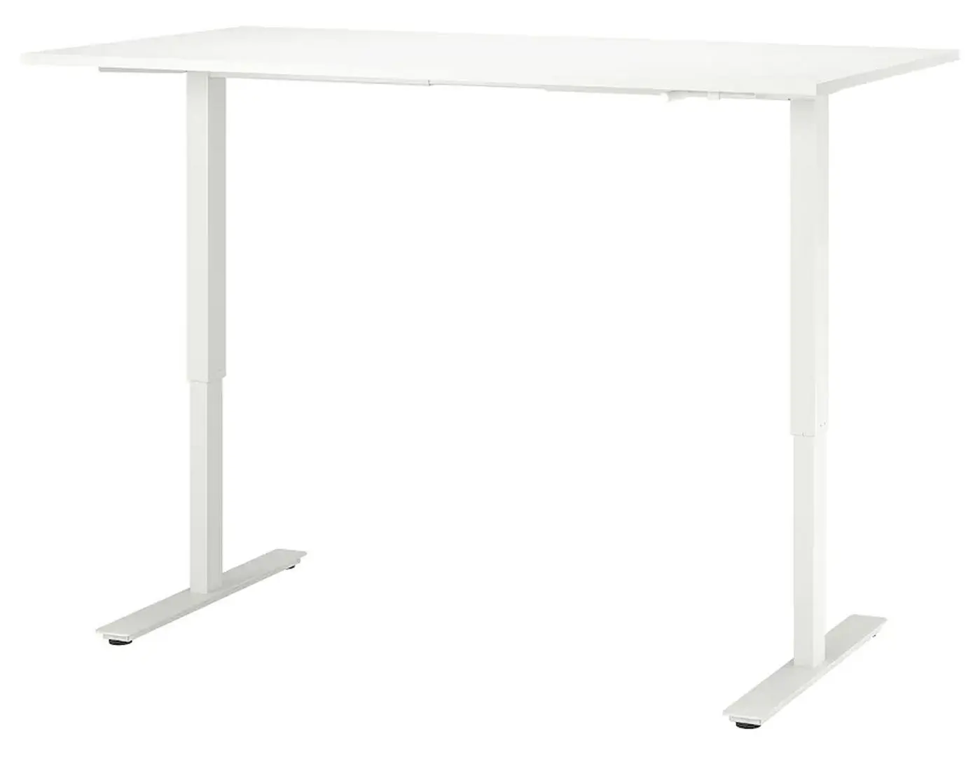 Masa de birou Ikea Trotten inaltime reglabila 160x80 (Alb)