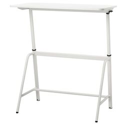 Masa de birou reglabila Ikea Gladhojden 100x60 (Alb) Thumb