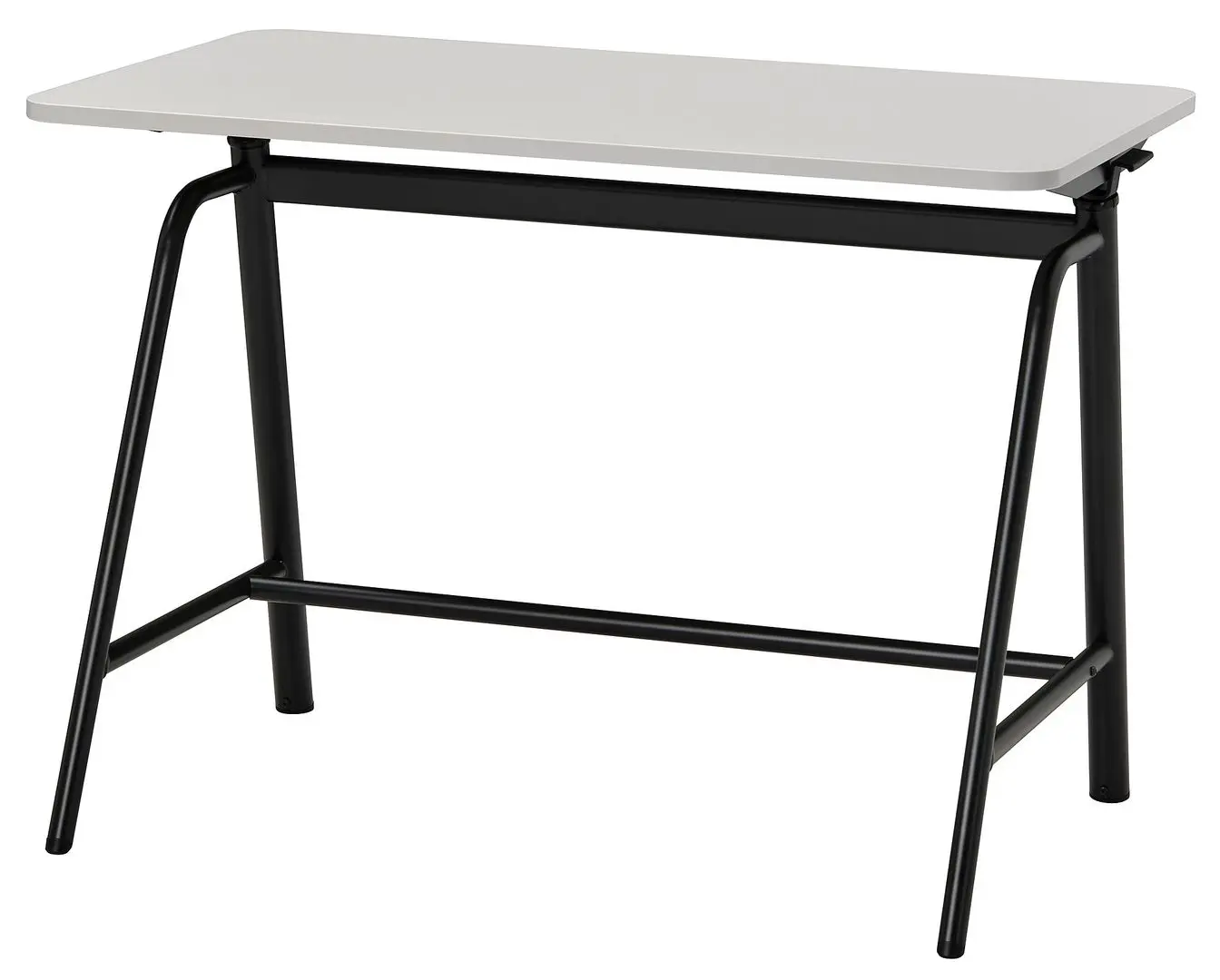 Masa de birou reglabila Ikea Gladhojden 100x60 (Gri/Antracit)