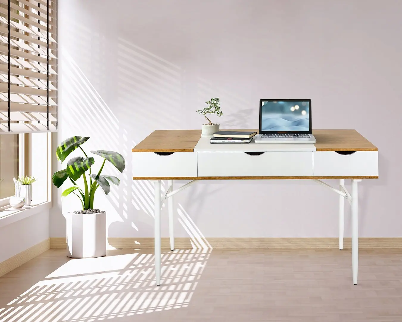 Письменный стол Jumi CM-305281 (White/Oak)