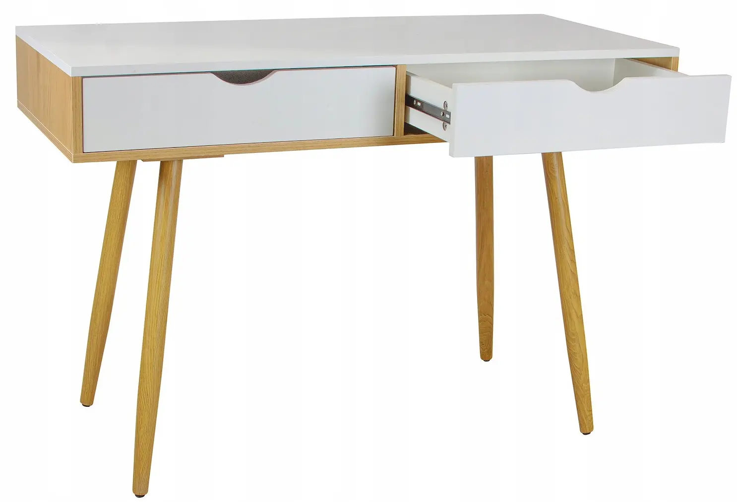 Masa de birou Jumi CM-305311 (White/Oak) - 3
