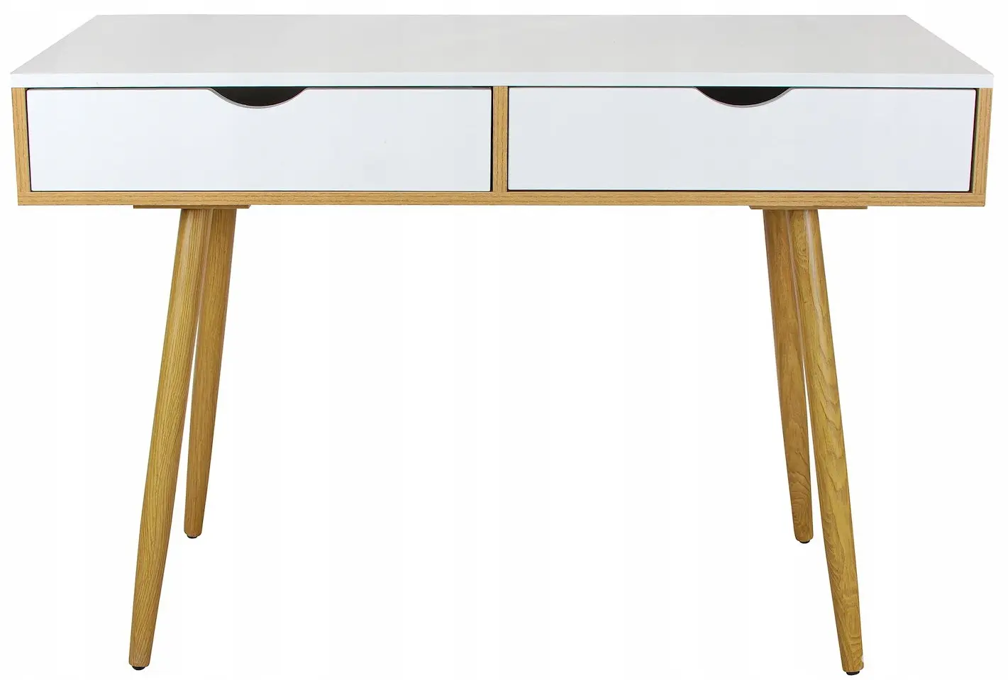 Masa de birou Jumi CM-305311 (White/Oak) - 4
