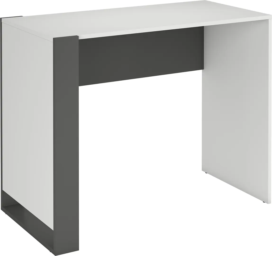 Masa de birou Magnusplus Combo 99.8х77.8х52 (Graphite/White)