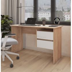 Masa de birou Magnusplus Ryan (Gold Craft Oak/White)