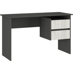 Masa de birou Magnusplus Ryan (Graphite Grey/White Craft Oak) Thumb