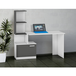 Masa de birou Magnusplus Table 1 (Graphite/White)