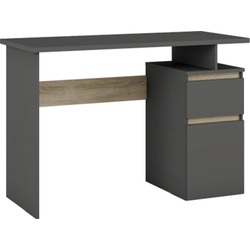 Masa de birou Magnusplus Table 4 1.4 (Graphite/Sonoma Oak) Thumb