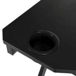 Письменный стол Mebel Elite Bleck 120 (Black) Thumb