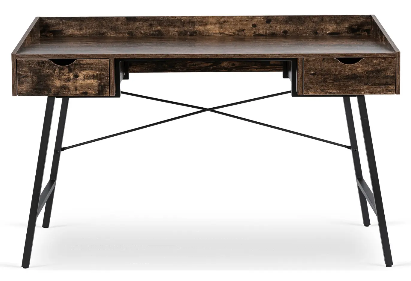 Masa de birou Mebel Elite ICE 133 (Rustic Oak/Black)