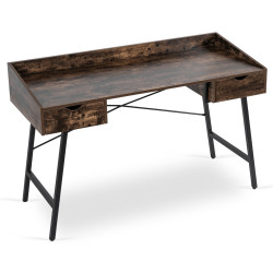 Masa de birou Mebel Elite ICE 133 (Rustic Oak/Black) Thumb