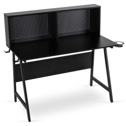 Masa de birou Mebel Elite ROLL (Black) Thumb