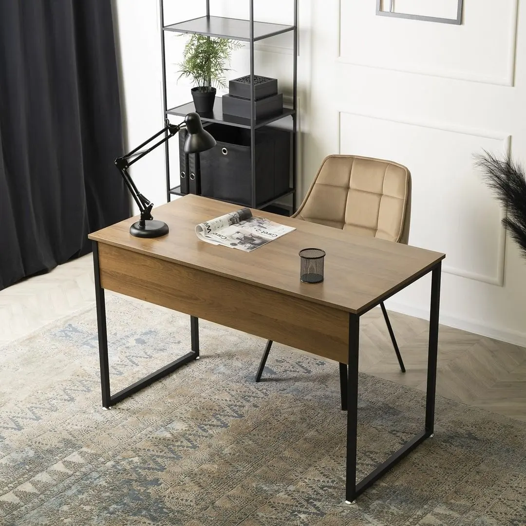 Письменный стол Mebel Elite Ross 60x120 (Rustic Oak/Black) - 11