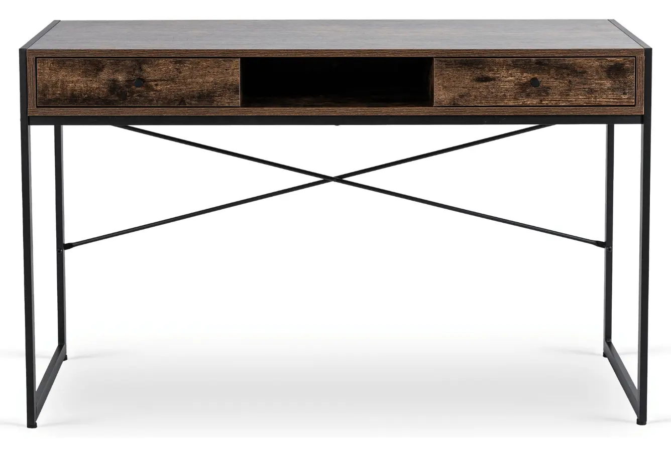 Masa de birou Mebel Elite Step 123 (Brown/Black)