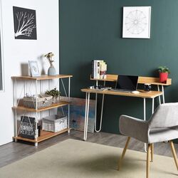 Masa de birou Meubles Cosy Acer (Oak/White) Thumb