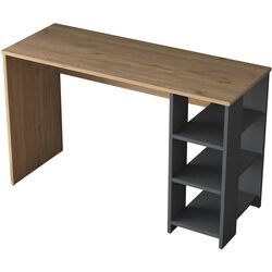 Masa de birou Mirage Meble HA108 (Walnut/Anthracite) Thumb