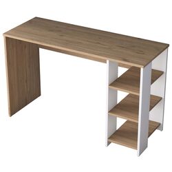 Masa de birou Mirage Meble HA108 (Walnut/White) Thumb