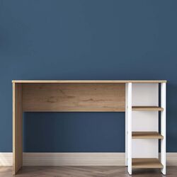 Masa de birou Mirage Meble HA108 (Walnut/White) Thumb