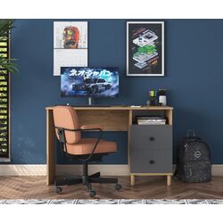 Письменный стол Mirage Meble HA109 (Walnut/Anthracite)