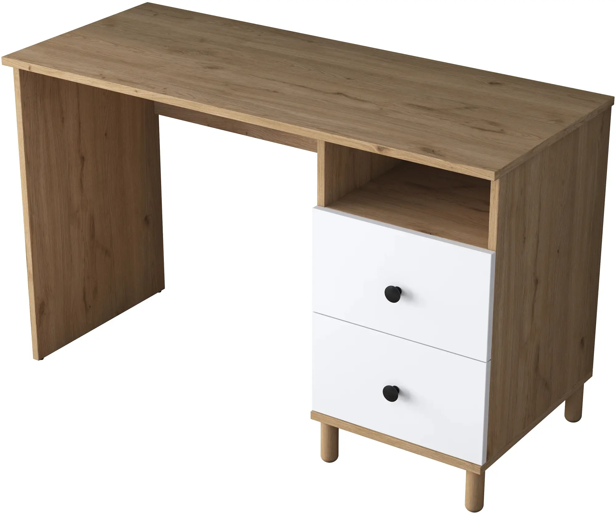 Письменный стол Mirage Meble HA109 (Walnut/White)