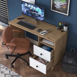 Письменный стол Mirage Meble HA109 (Walnut/White) Thumb