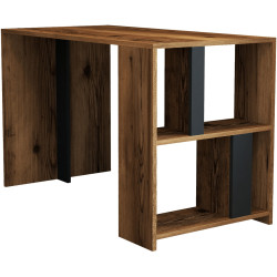 Письменный стол Mirage Meble Lima 120x60 (Walnut/Anthracite) Thumb