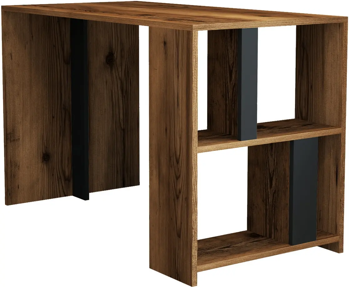 Письменный стол Mirage Meble Lima 120x60 (Walnut/Anthracite)