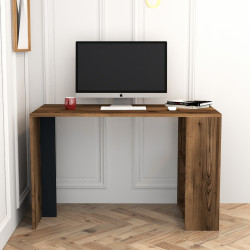 Письменный стол Mirage Meble Lima 120x60 (Walnut/Anthracite) Thumb