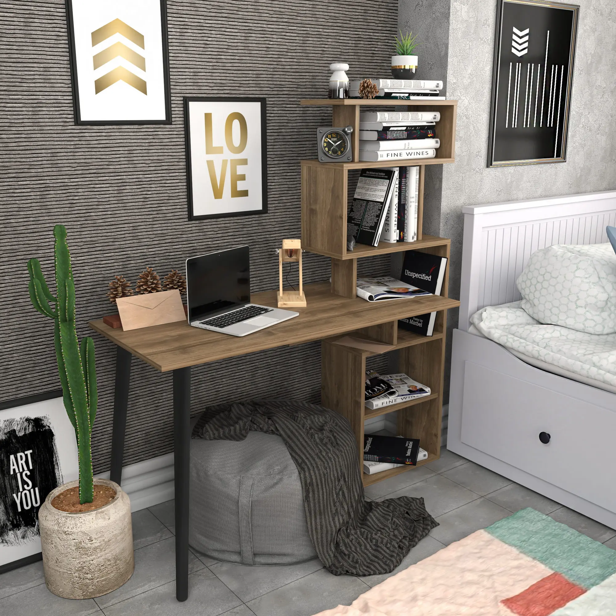 Письменный стол Mirage Meble Vina (Walnut)