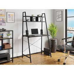 Masa de birou Mirjan24 Carlo/Runoya 84x48 (Black) Thumb