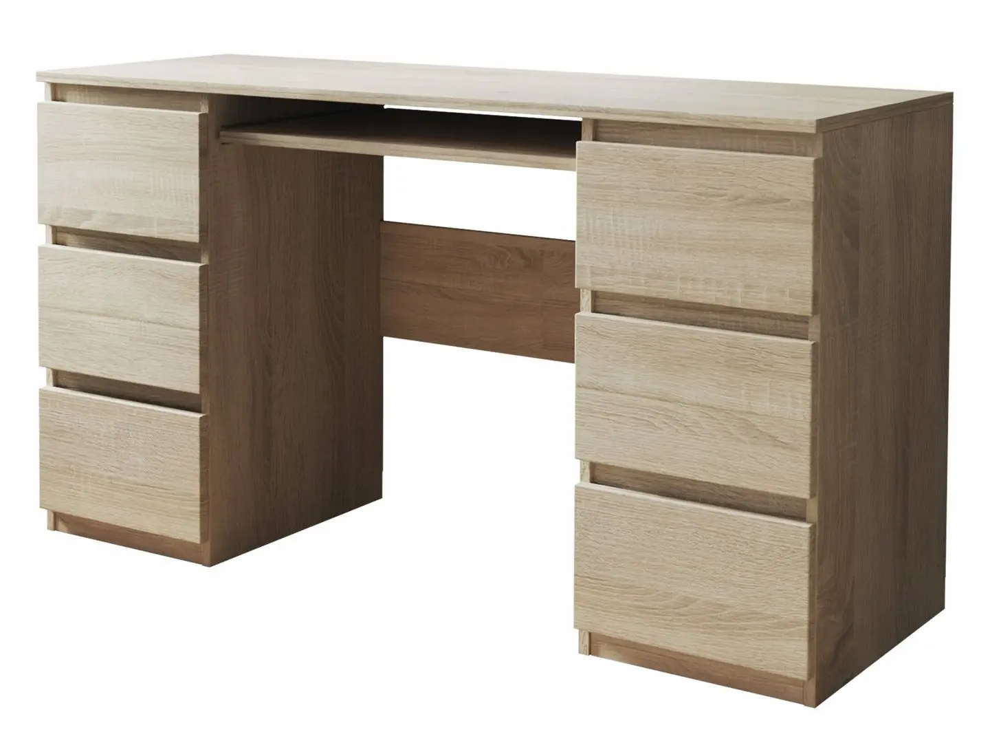 Masa pentru calculator Mirjan24 Grace/Kuba (Sonoma Oak)