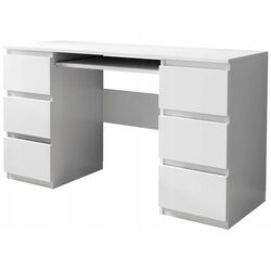 Masa pentru calculator Mirjan24 Grace/Kuba (White)