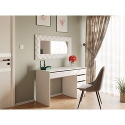 Masa de birou Mirjan24 Heron/Ada (White Gloss) Thumb