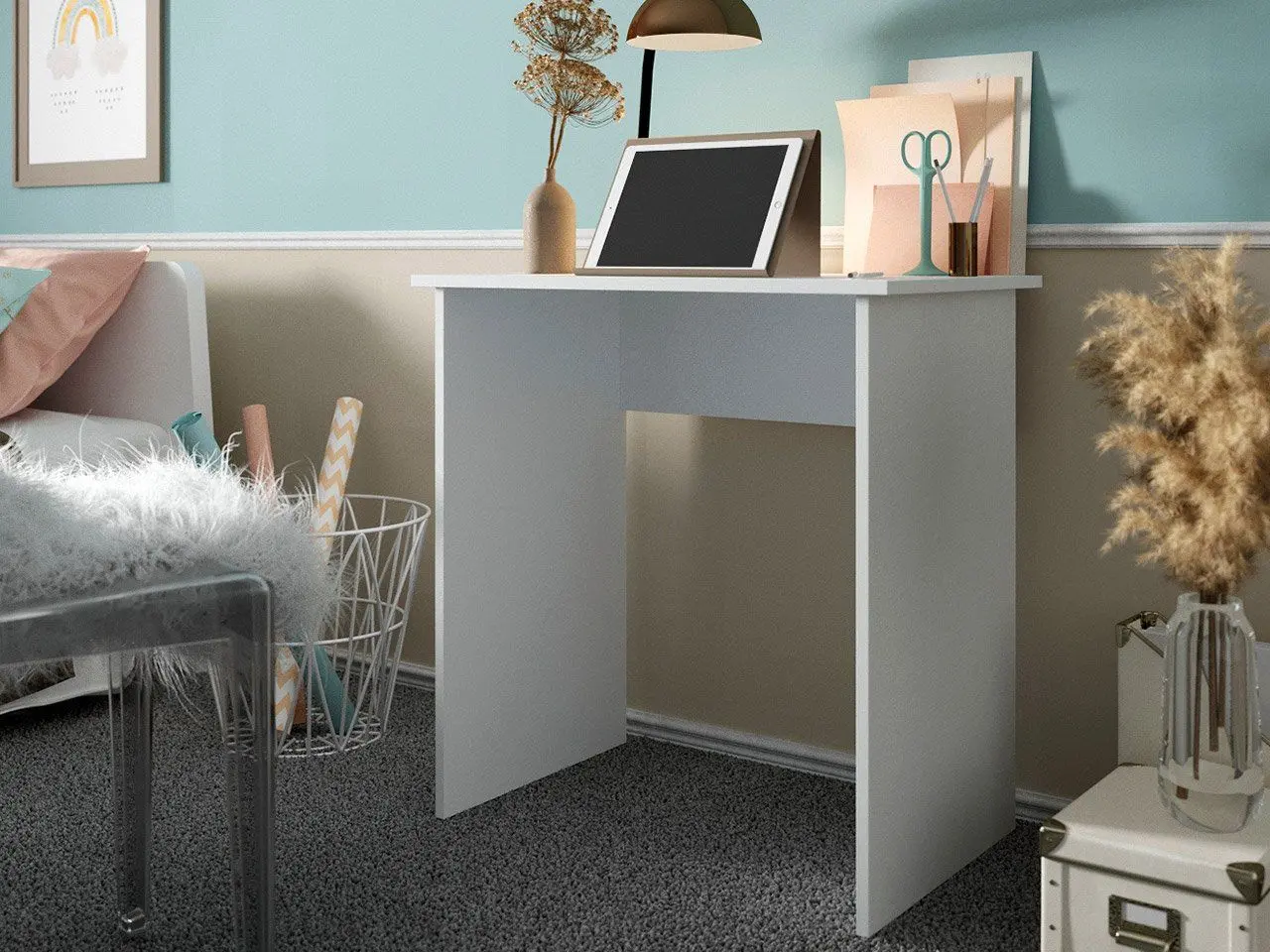 Masa de birou Mirjan24 Judy/Jan (White) - 4