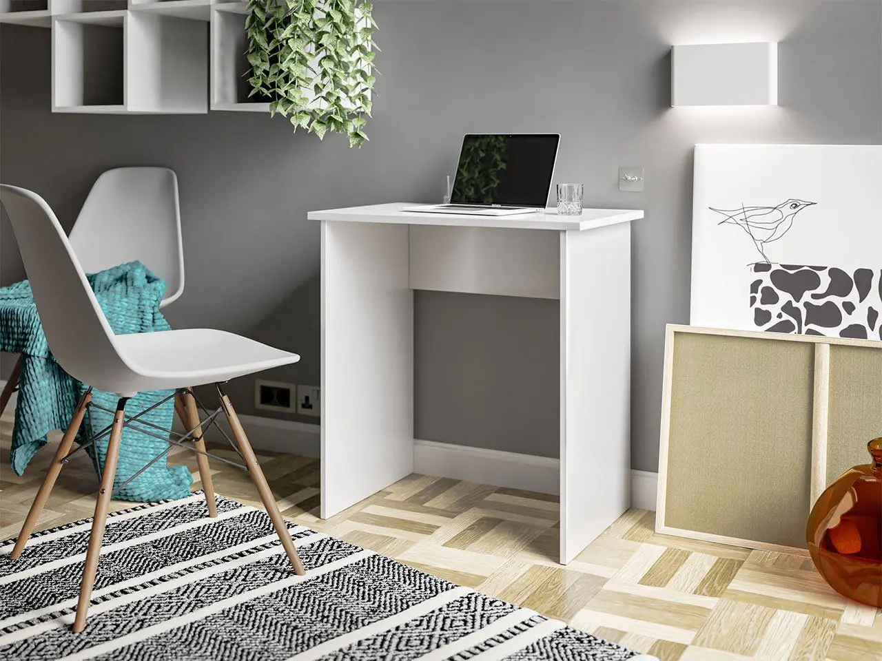 Masa de birou Mirjan24 Judy/Jan (White) - 3