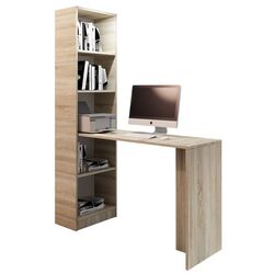 Письменный стол Mirjan24 Kylie B1/Desk B1 с LED подсветкой (Sonoma Oak)