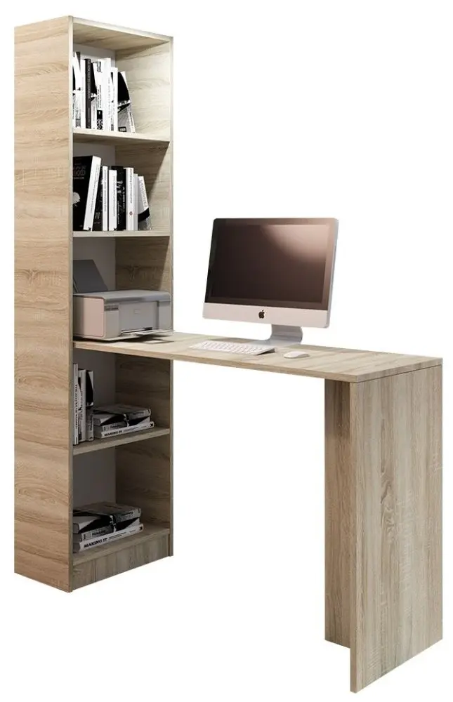 Письменный стол Mirjan24 Kylie B1/Desk B1 с LED подсветкой (Sonoma Oak)