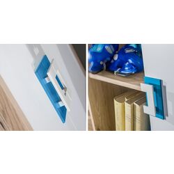 Письменный стол Mirjan24 Niczi/Nico 11 (Oak Light/White) Thumb