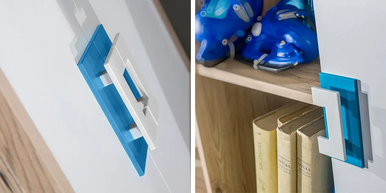 Письменный стол Mirjan24 Niczi/Nico 11 (Oak Light/White) - 4