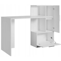 Masa de birou Mirjan24 Wibati/Flavit (White) Thumb