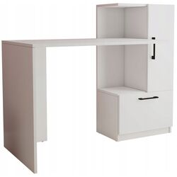 Masa de birou Mirjan24 Wibati/Flavit (White)